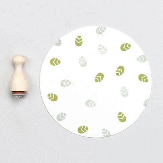 Perlenfischer Stempel Knospe