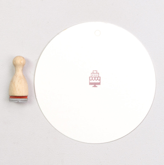Perlenfischer Stempel Torte mini