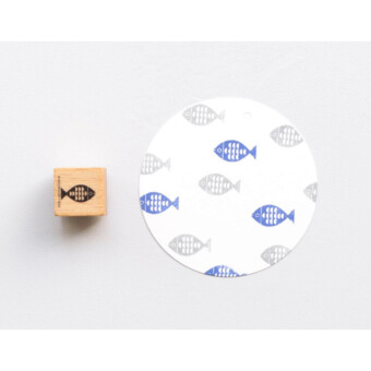 Perlenfischer Stempel Fisch