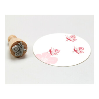Perlenfischer Stempel Schmetterling klein