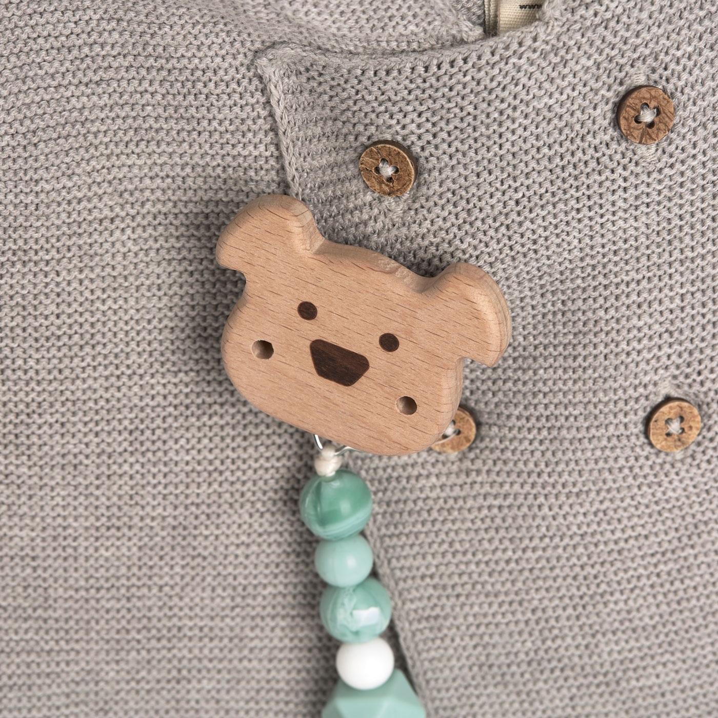 LÄSSIG Schnullerkette "Hund" – Bild 4
