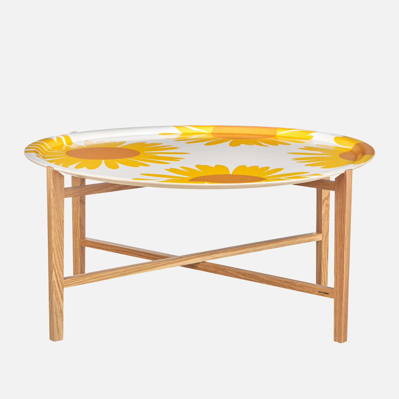 Marimekko Tabletthalter aus Holz, ø 65 cm – Bild 3