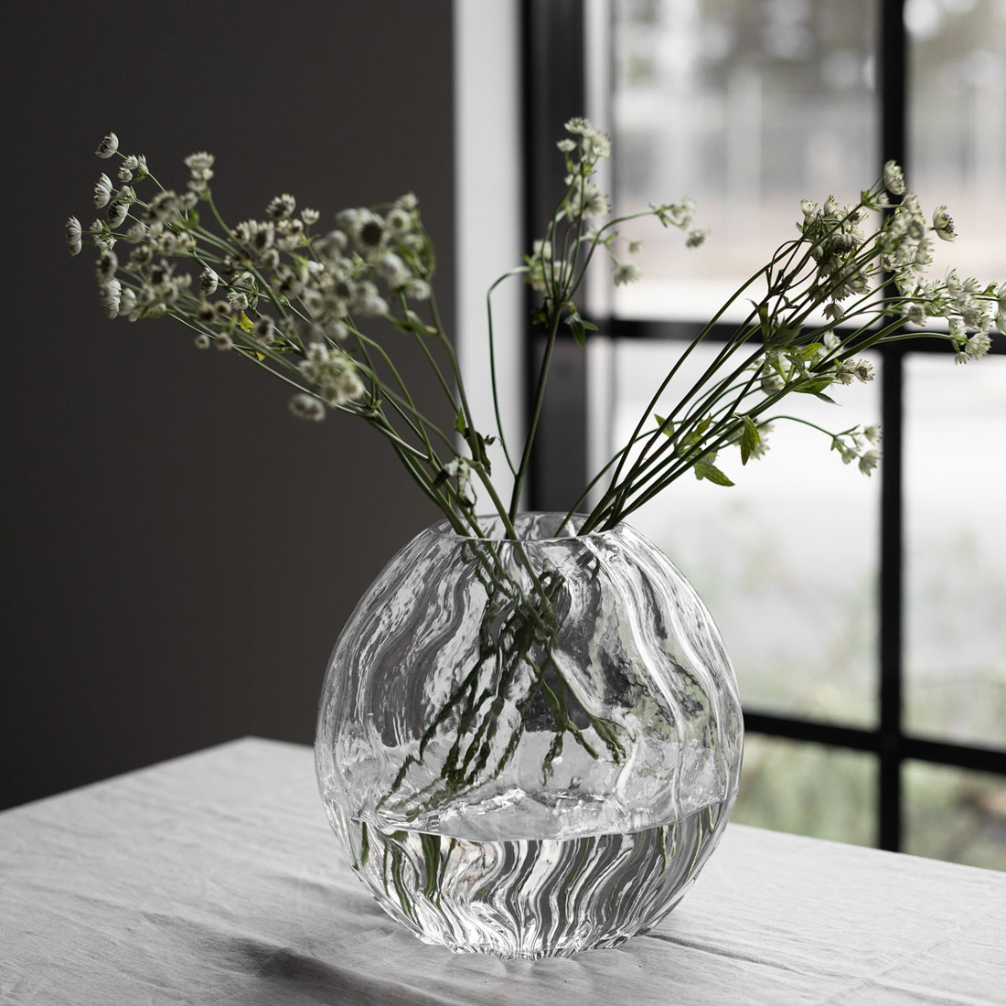 Vase Malmbäck, XL, klar