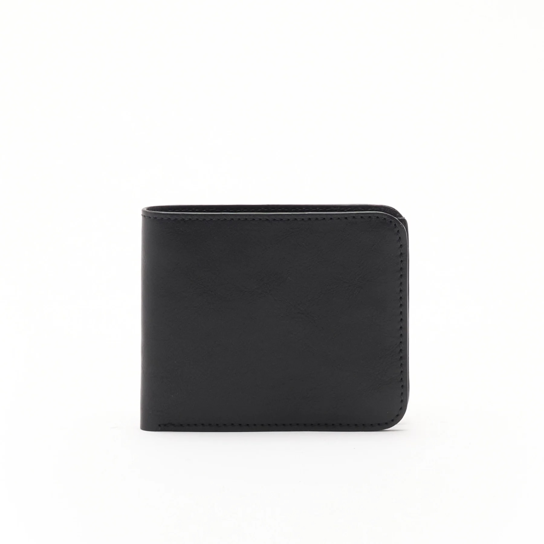 LOST&FOUND Faltportemonnaie mit Kleingeldfach, black, weiss-blauer Innenstoff