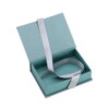Bookbinders Box mit Satinband, kleines Herz, Dusty Green – Bild 2