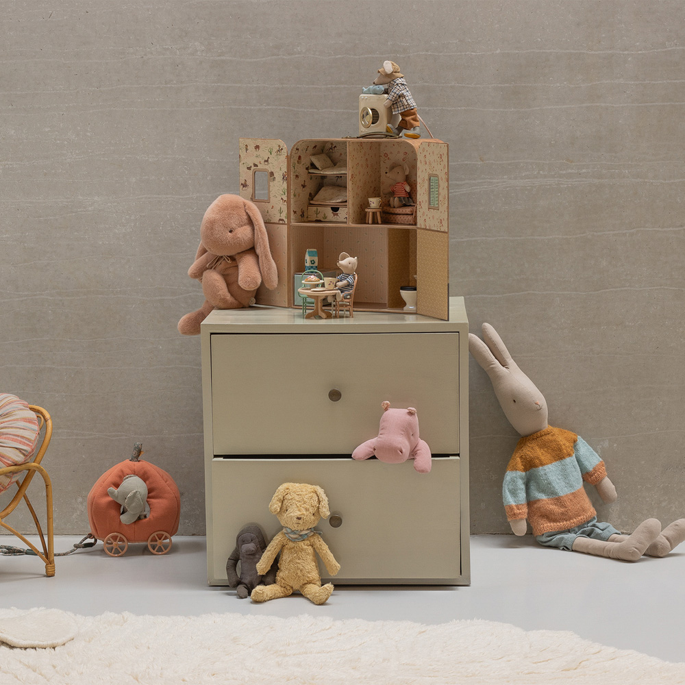 Maileg SuitCasa, Kleine Schwester und Bruder Maus Haus – Bild 2
