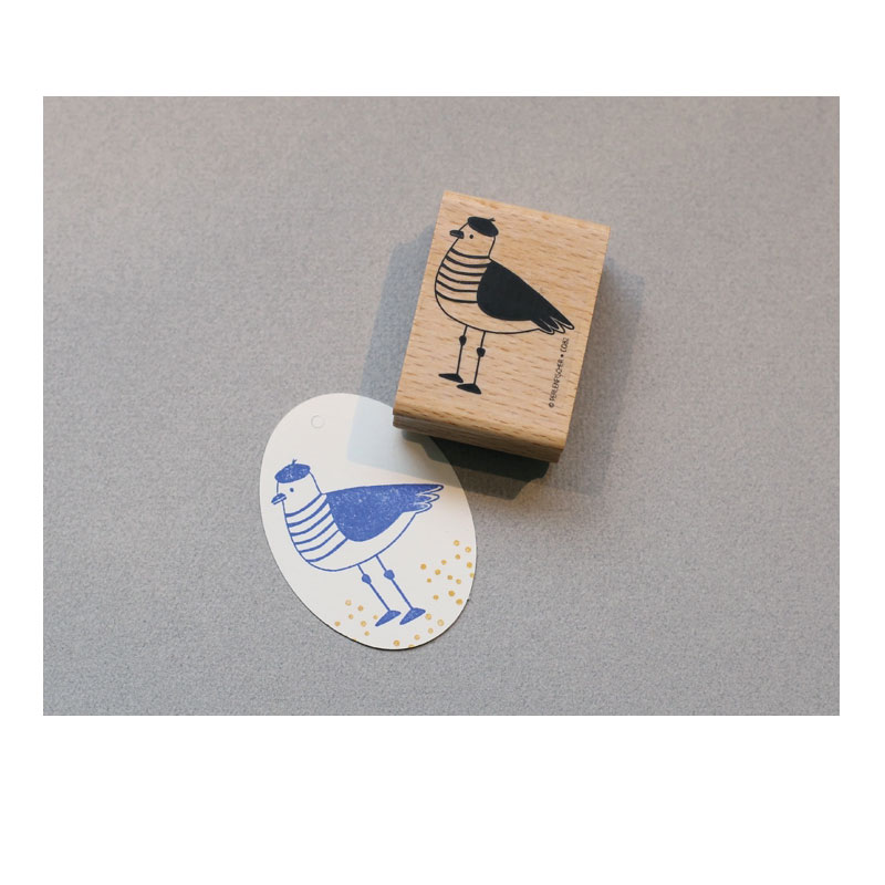 Perlenfischer Stempel Möwe Niki