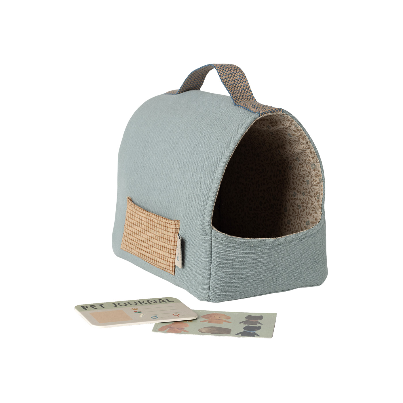 Maileg Haustier Transportbox klein, blau