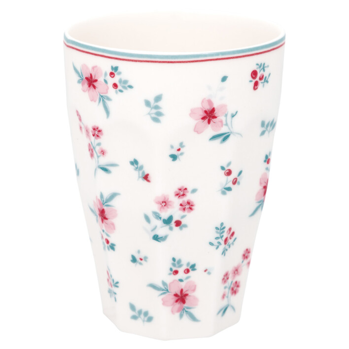 GreenGate Tasse French Latte Sila, white
