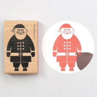 Perlenfischer Stempel Weihnachtsmann