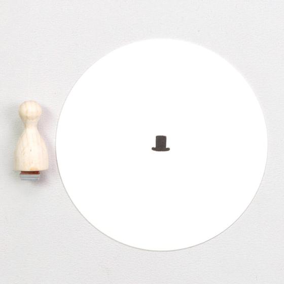 Perlenfischer Stempel Zylinder mini