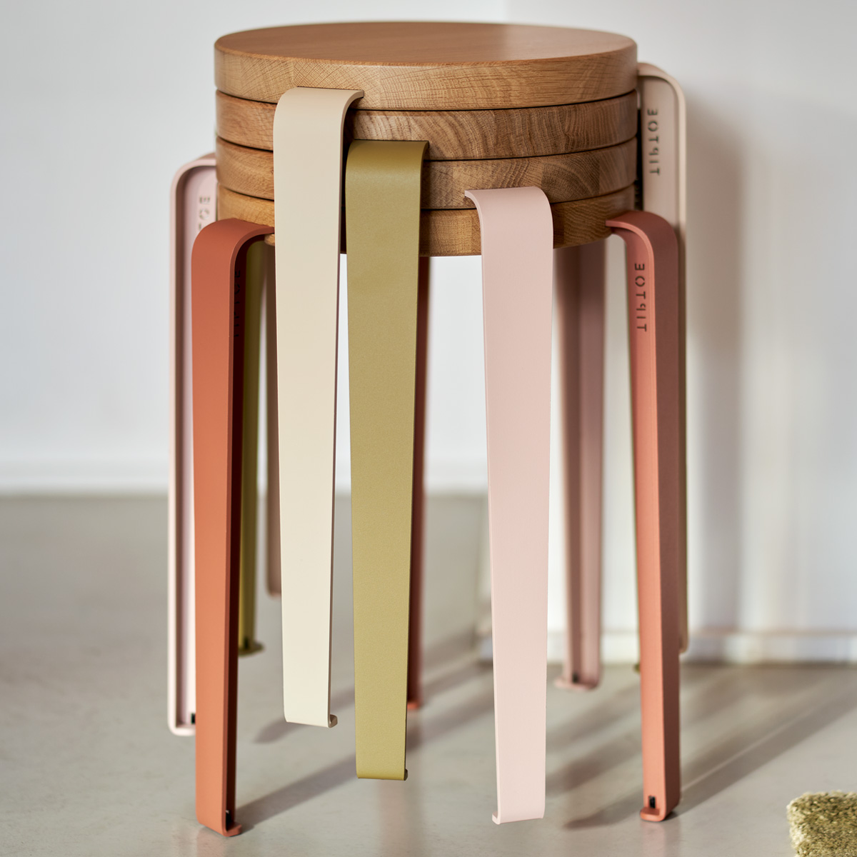 Tiptoe Hocker LOU x HEJU, Zimtbraun – Bild 2