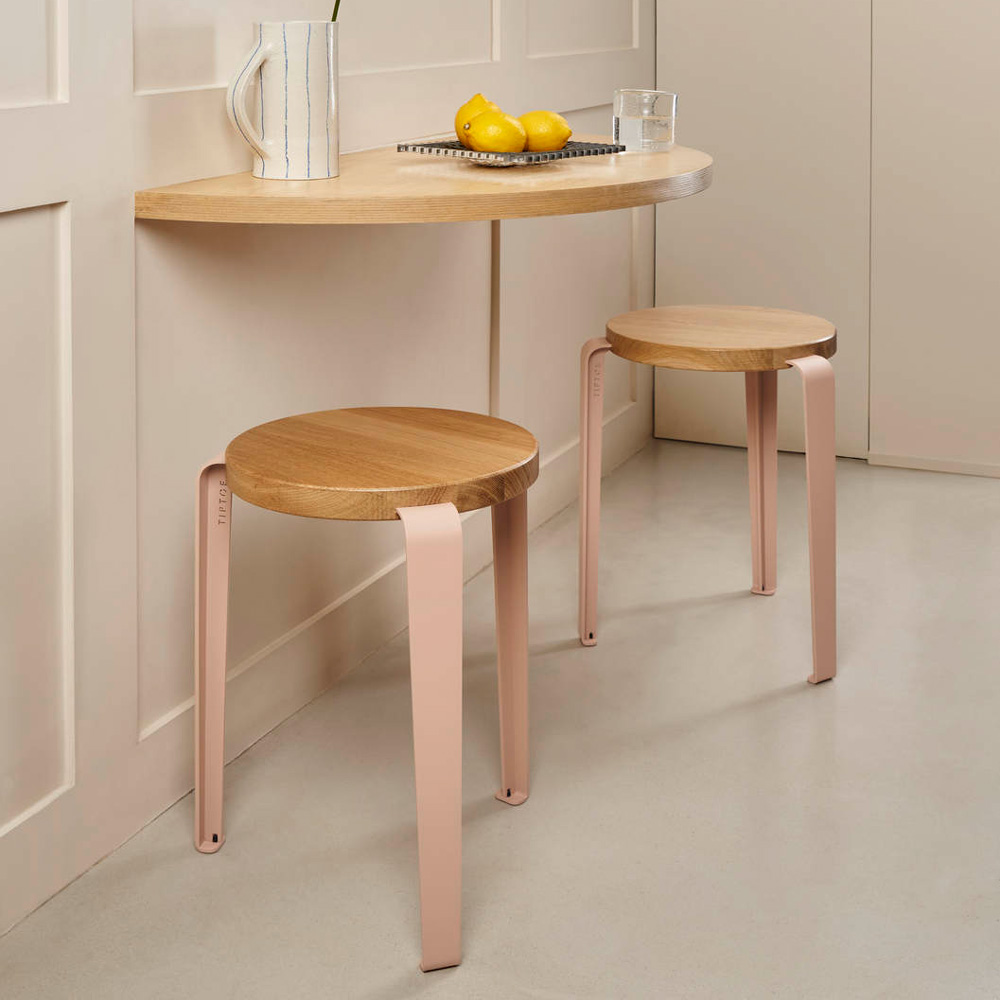 Tiptoe Hocker LOU x HEJU, Altrosa – Bild 2