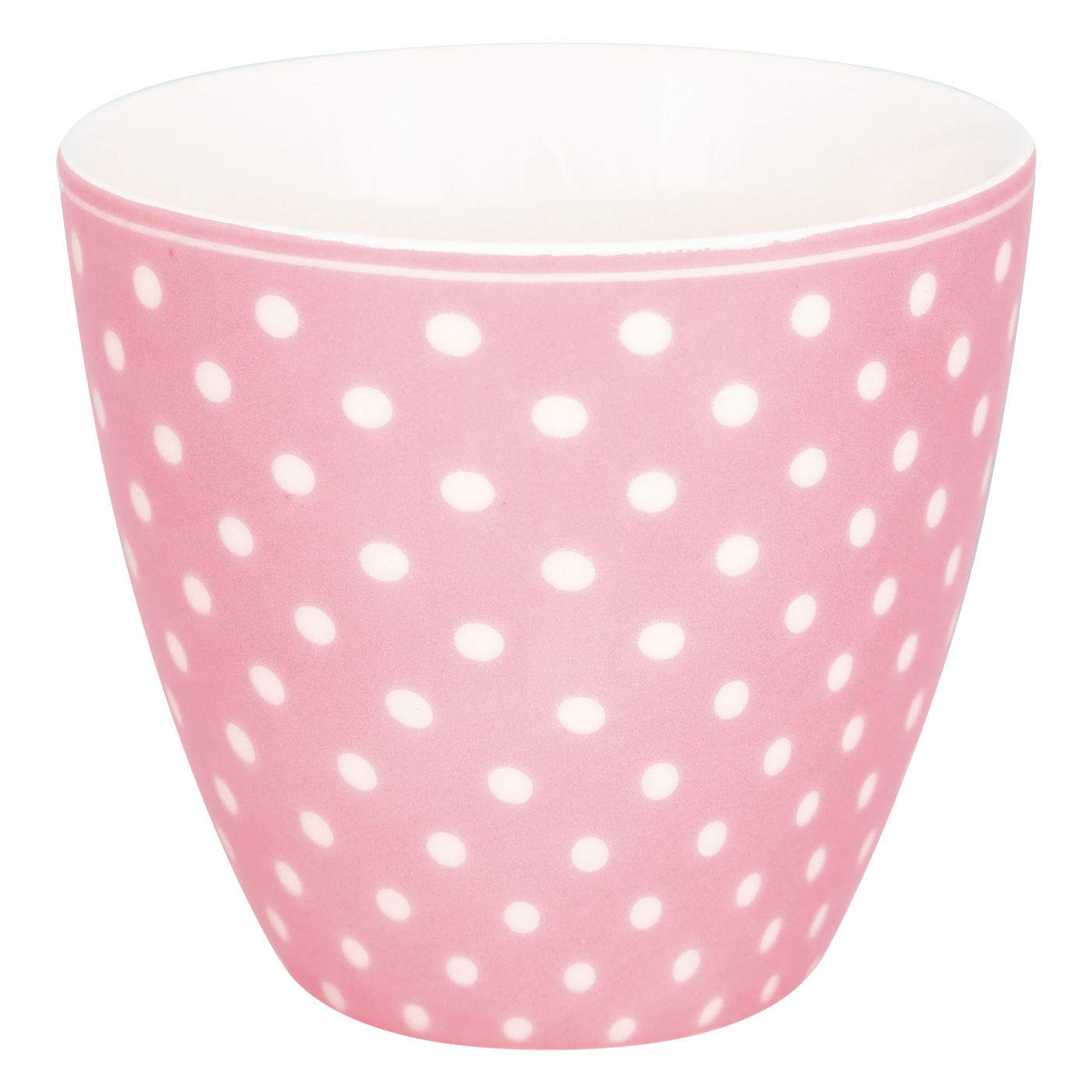 GreenGate Latte Cup, Dotty pale pink