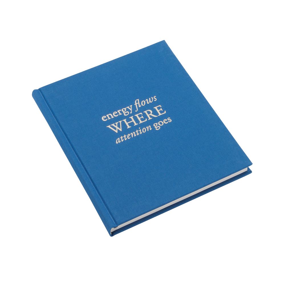 Bookbinders Design Notizbuch Energy Flows, Dalarna Blue