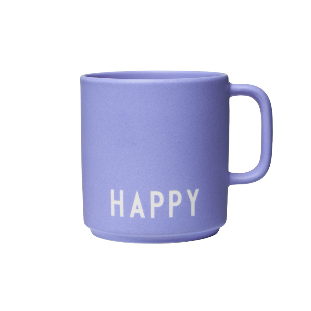 DESIGN LETTERS Tasse mit Henkel, Happy