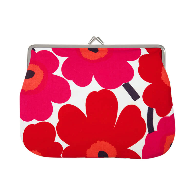 Marimekko Etui Mini Unikko, rot
