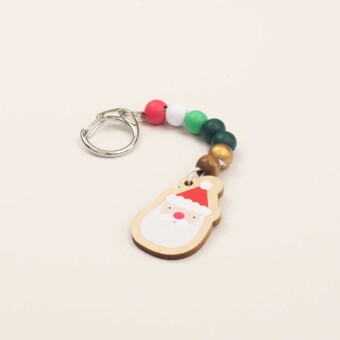 Cotton Twist Bastelset Schlüsselanhänger Weihnachtsmann