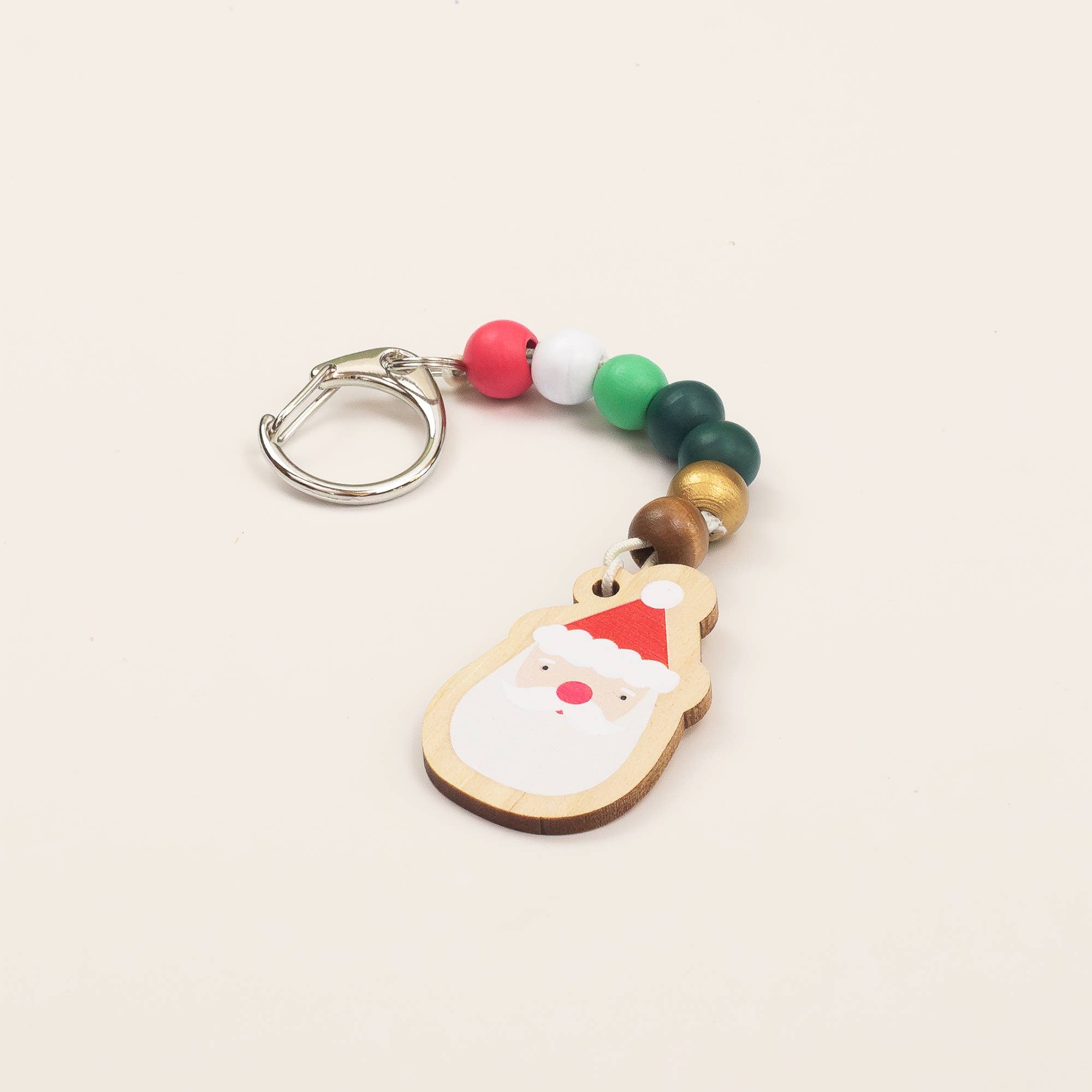 Cotton Twist Bastelset Schlüsselanhänger Weihnachtsmann
