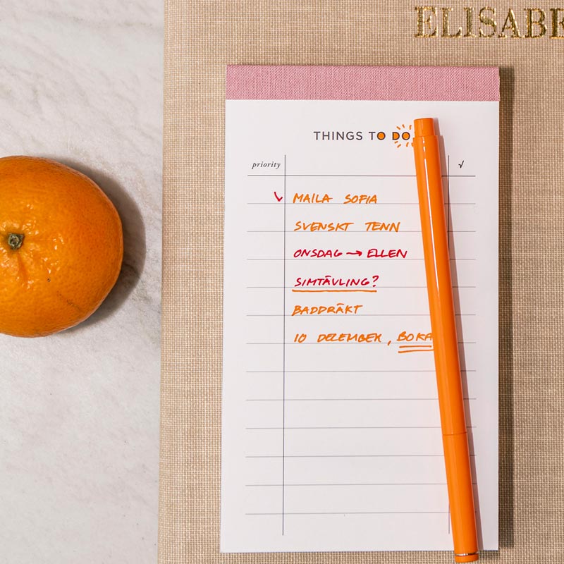 Bookbinders Design To-do Liste, Dusty Pink – Bild 3