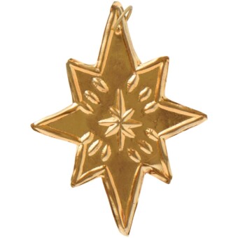 Ib Laursen Christbaumanhänger Stern, Goldig