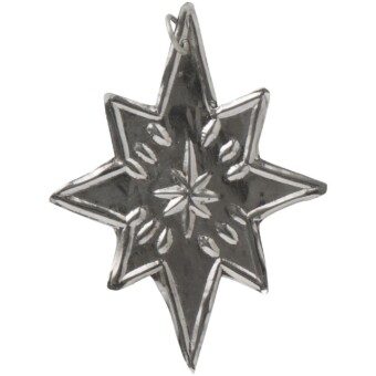 Ib Laursen Christbaumanhänger Stern, Silbern