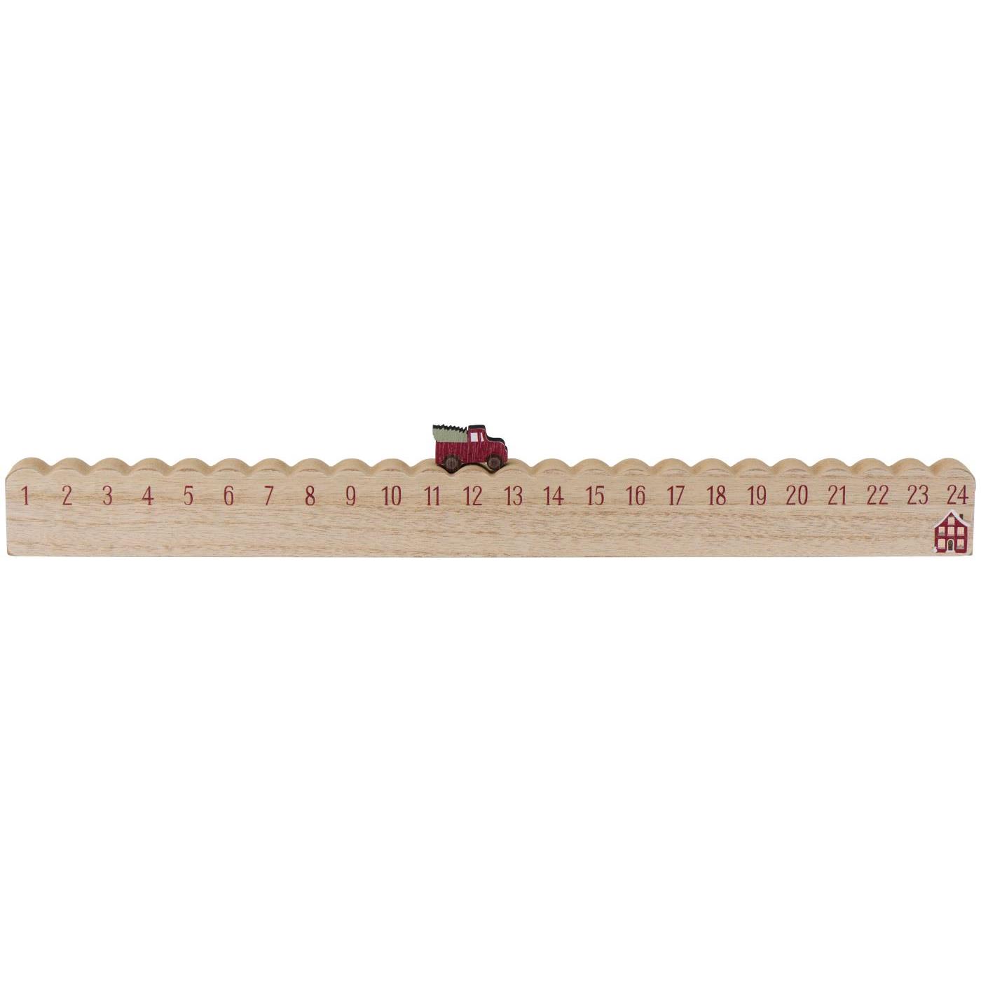 Ib Laursen Weihnachtskalender 1 - 24, mit Lastwagen