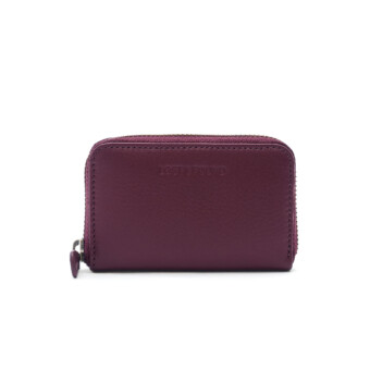 LOST&FOUND Reissverschluss Portemonnaie mini, cherry