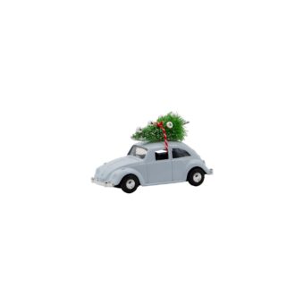 House Doctor Weihnachtsauto "Mini Xmas Car", hellblau