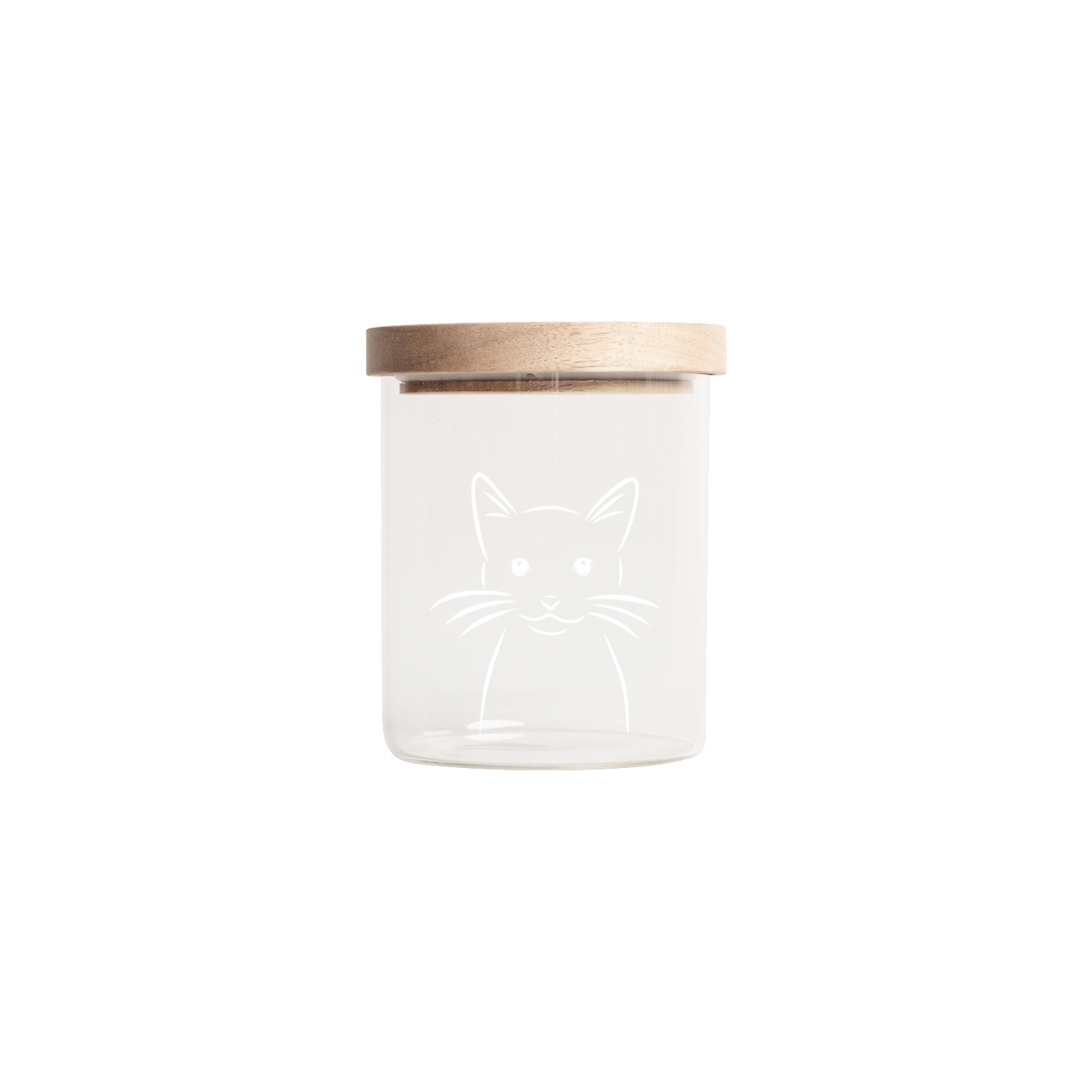 Eulenschnitt Vorratsglas Katze, 13 cm – Bild 2