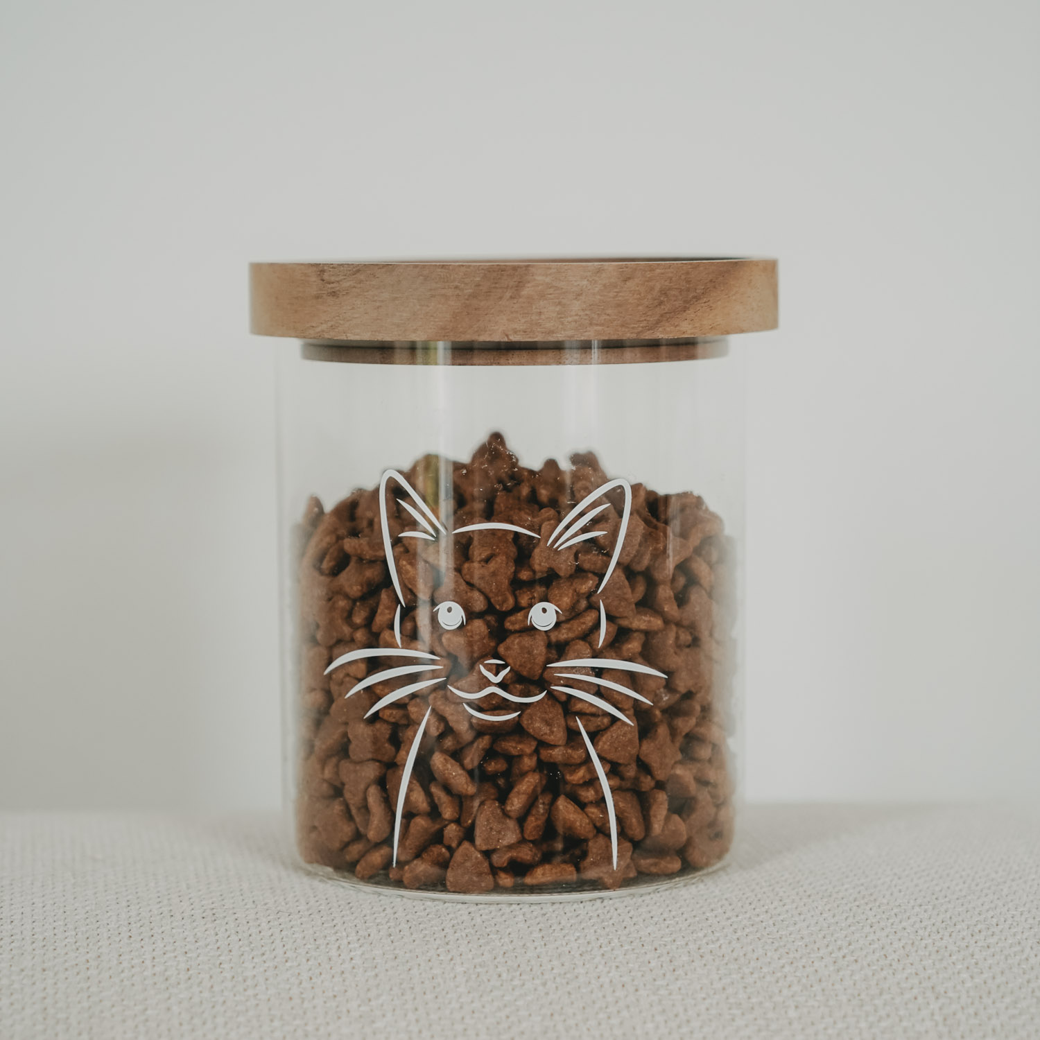 Eulenschnitt Vorratsglas Katze, 13 cm – Bild 4