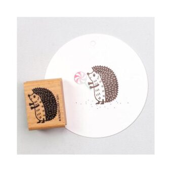 Perlenfischer Stempel Igel Mann