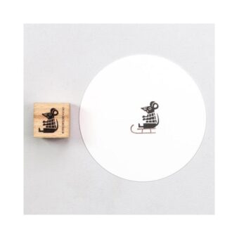 Perlenfischer Stempel Maus Emil