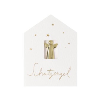 räder Schutzengel gold "Ich pass auf dich auf"
