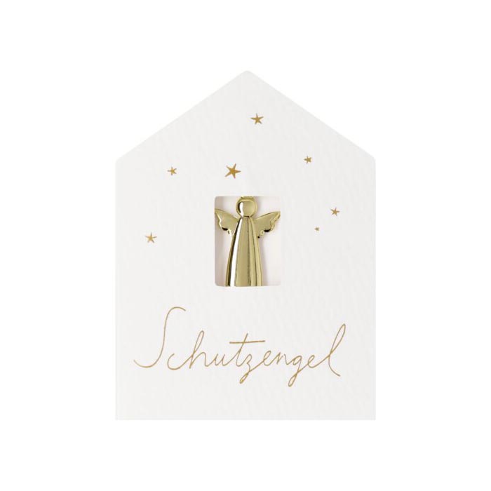 räder Schutzengel gold "Ich pass auf dich auf"