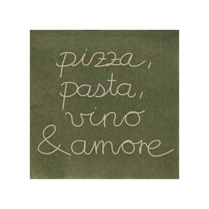 räder Serviette Pizza, Pasta, Vino & Amore